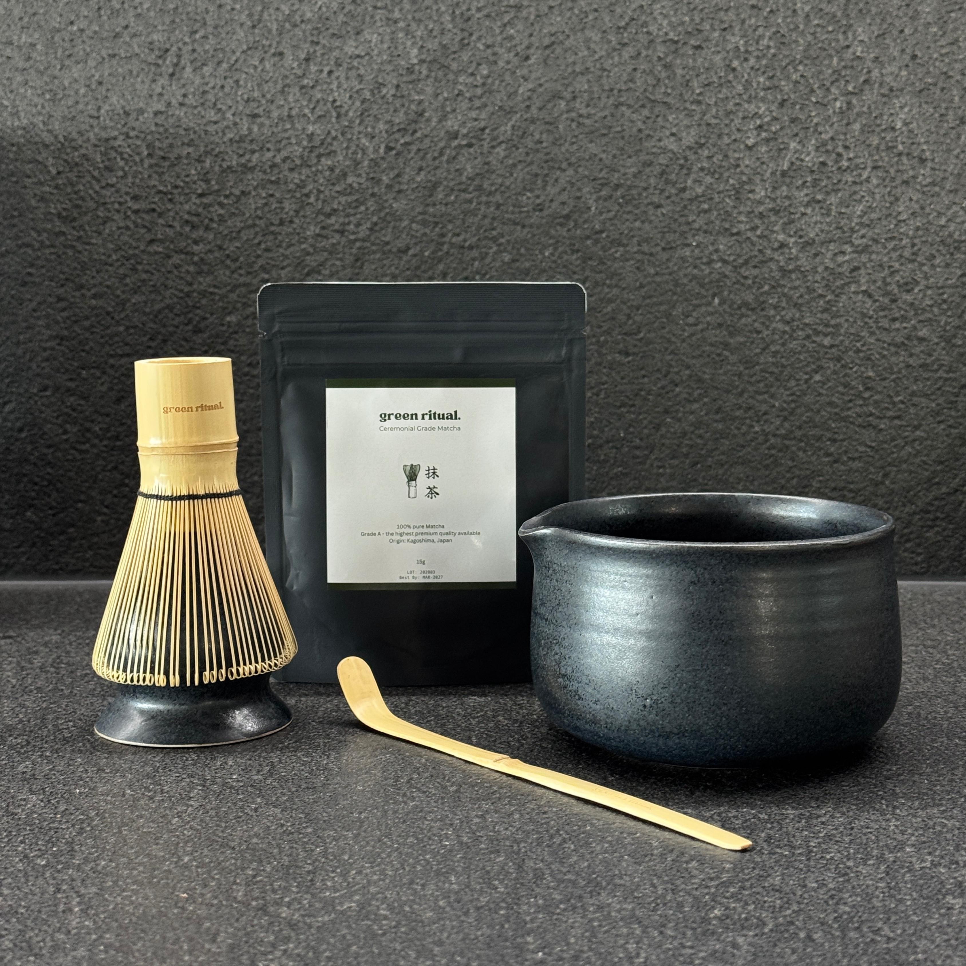 Kuro Matcha Set